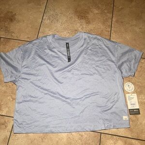 Vuori Sky Blue Crew Neck Tee